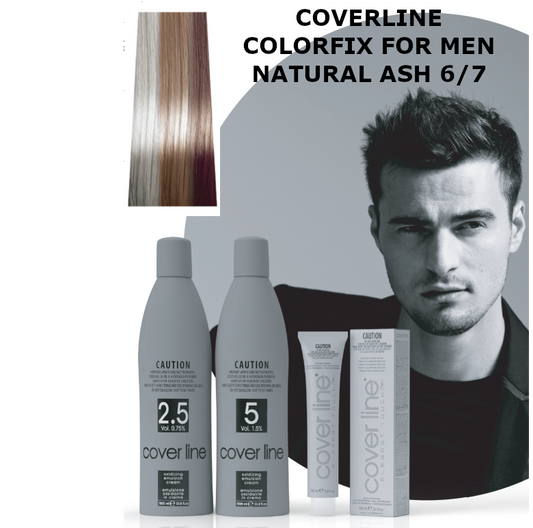 COVERLINE COLORFIX FOR MEN COOL NATURAL 6/7 100ml