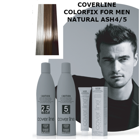 COVERLINE COLORFIX FOR MEN COOL NATURAL 4/5 100ml
